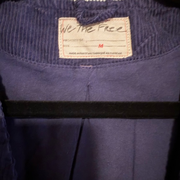 NWT free people, we the free - Charley cord vest - Picture 6 of 9